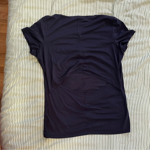 Athleta Encore Tee in Navy - Picture 5 of 6